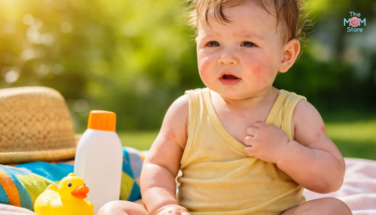 5 Mistakes That Worsen Baby Dry Skin in Summer and Cause Heat Rash - The Mom Store
