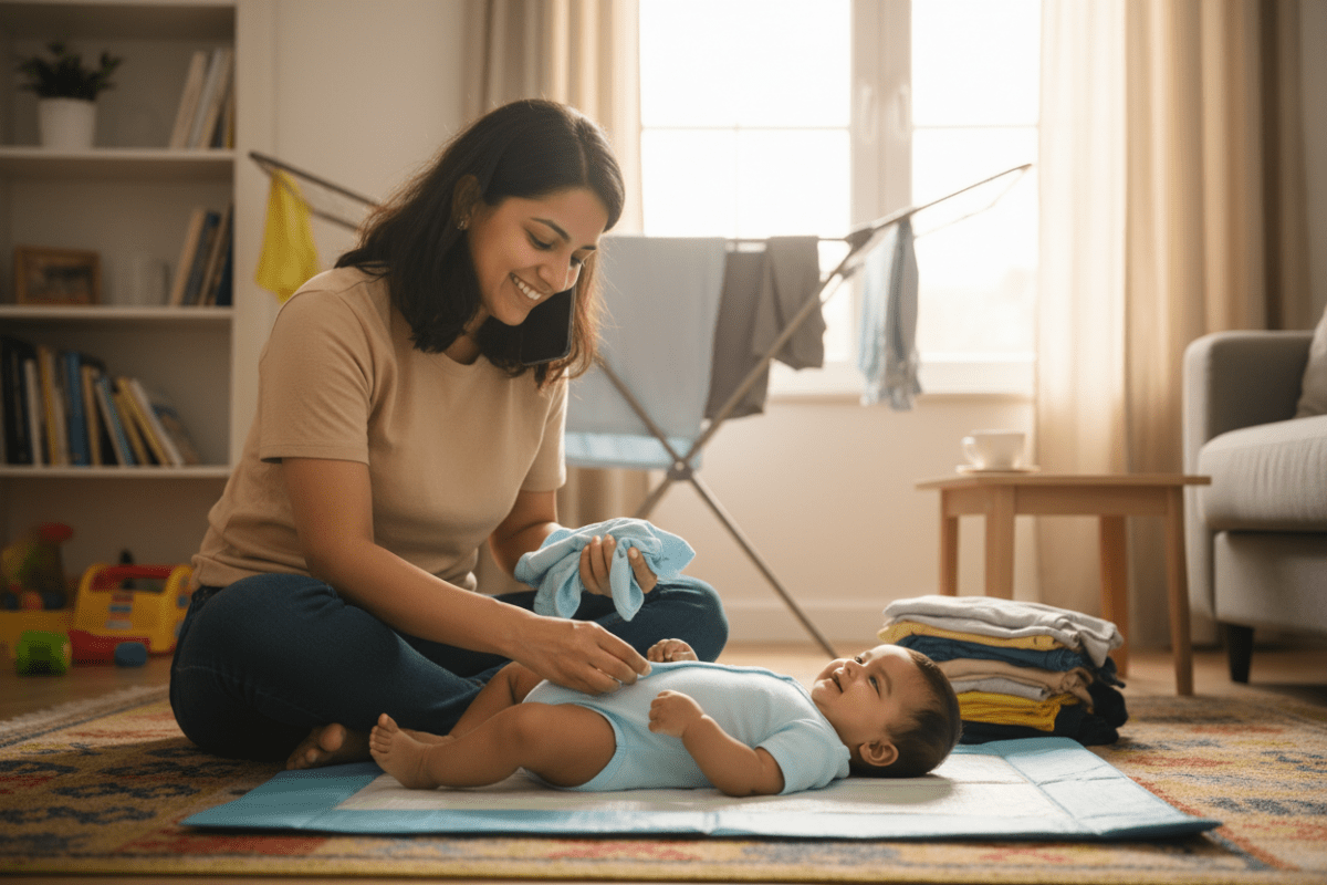 One-Hand Friendly Infant Clothing for Moms Who Always Have Their Hands Full - The Mom Store