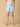 Comfy Maternity Shorts -Light Blue Melange