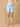 Comfy Maternity Shorts -Light Blue Melange