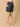 Comfy Maternity Shorts - Navy Melange
