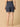 Comfy Maternity Shorts - Navy Melange