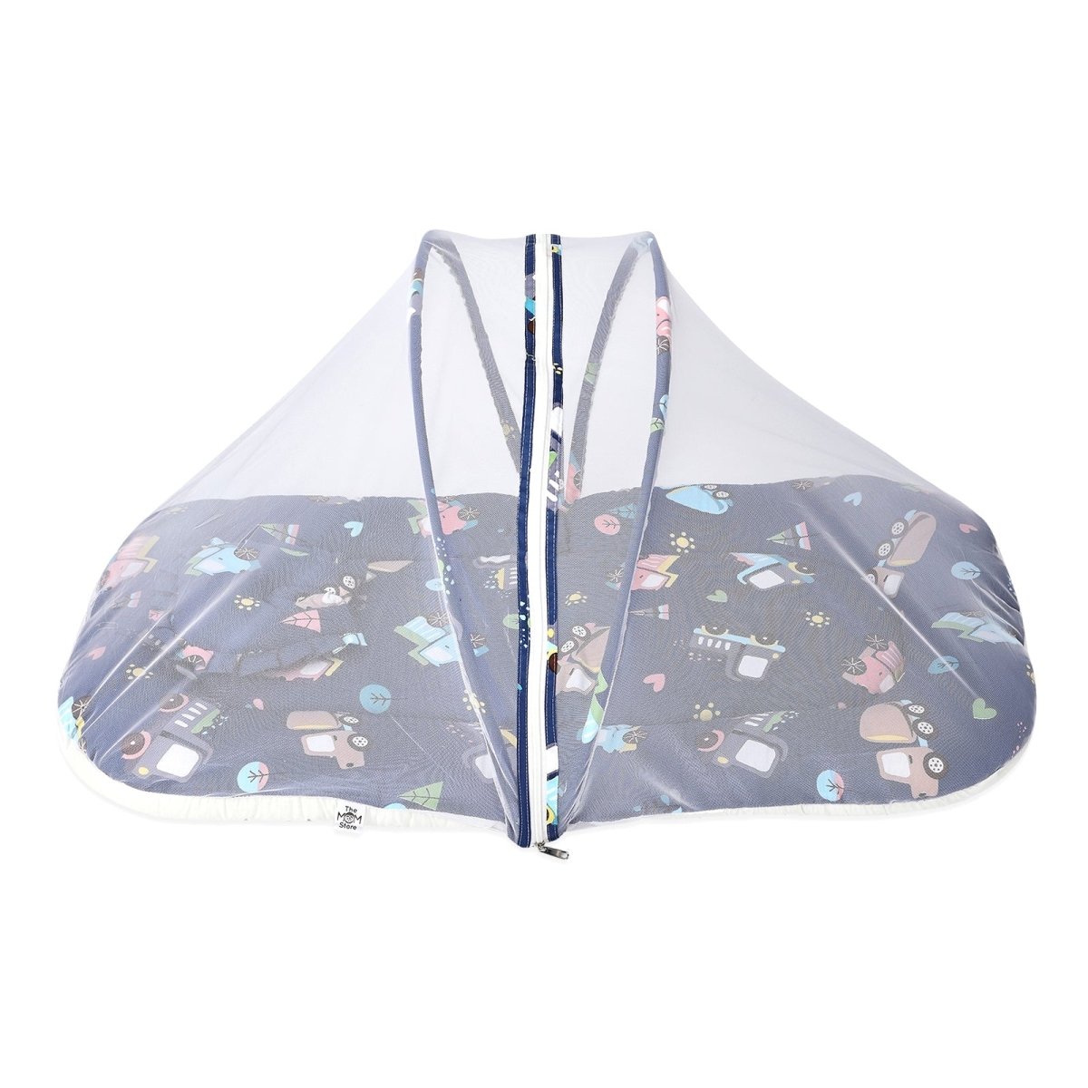 Baby Mosquito Net Portable Bed- Truck Tunes - MQBED-BS-TRCT