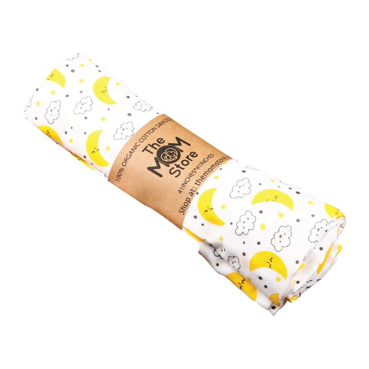 Baby Swaddle Wrap- Moon and Stars - MS-MNST
