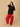Carmine Maroonscape Maternity Lounge Pants - MBS - SK - MRSPC - S