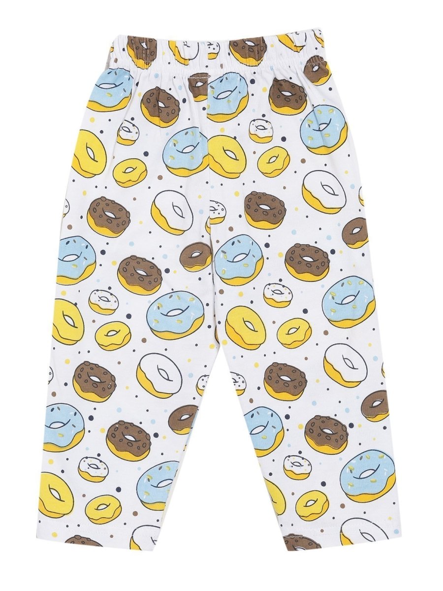 Combo of 2 Baby Pajama Sets - My Smoothie & Sweet like a Doughnut - PYJ-2-SMDG-0-6