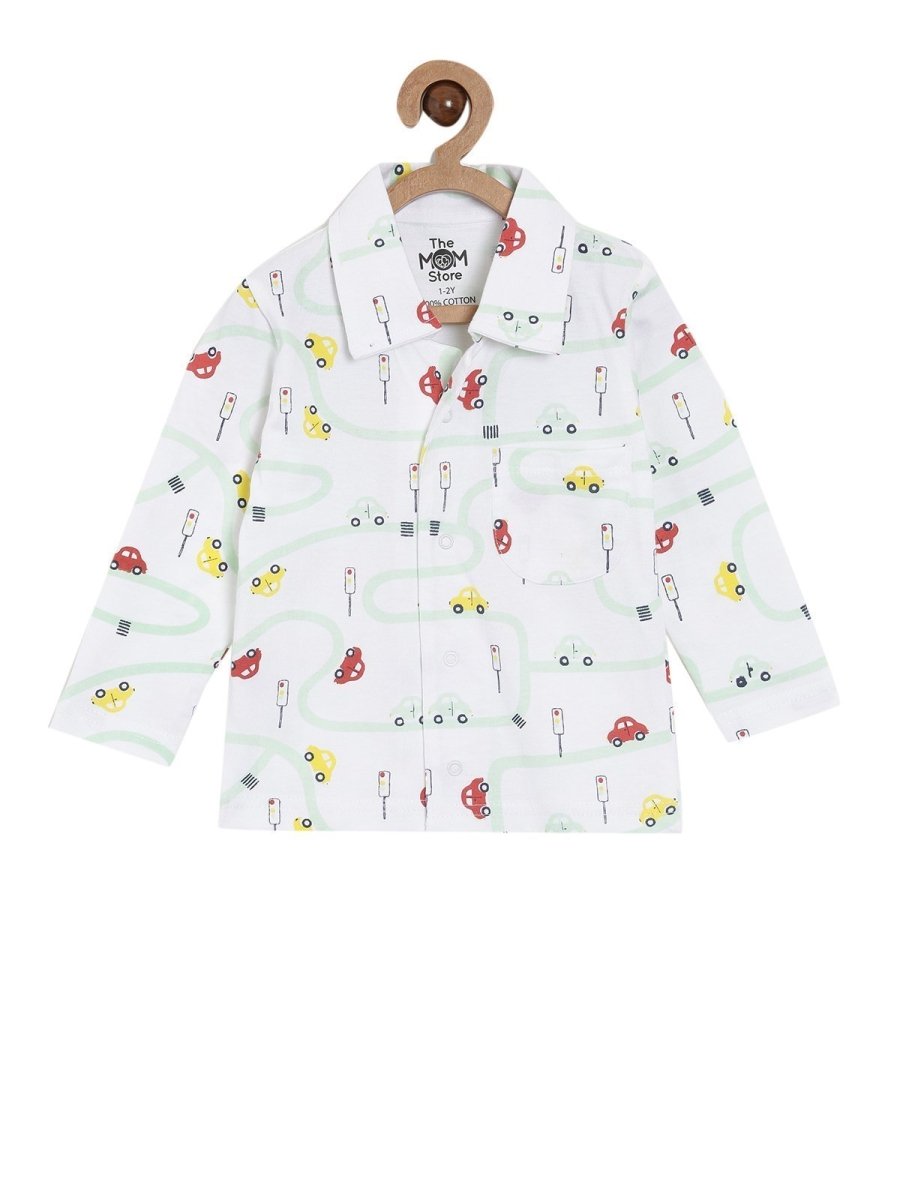 Combo of 3 Baby Pajama Sets - Option E - PYJ-3-CTUA-0-6
