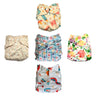 Combo of 5 Reusable Diapers - Option 7 - CD5-RBBCS-3-3