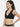 Combo of Black Maternity Over belly High Waist Lace Panty and Maternity Nursing Sleep Bra - LNGR2-LPSB-S