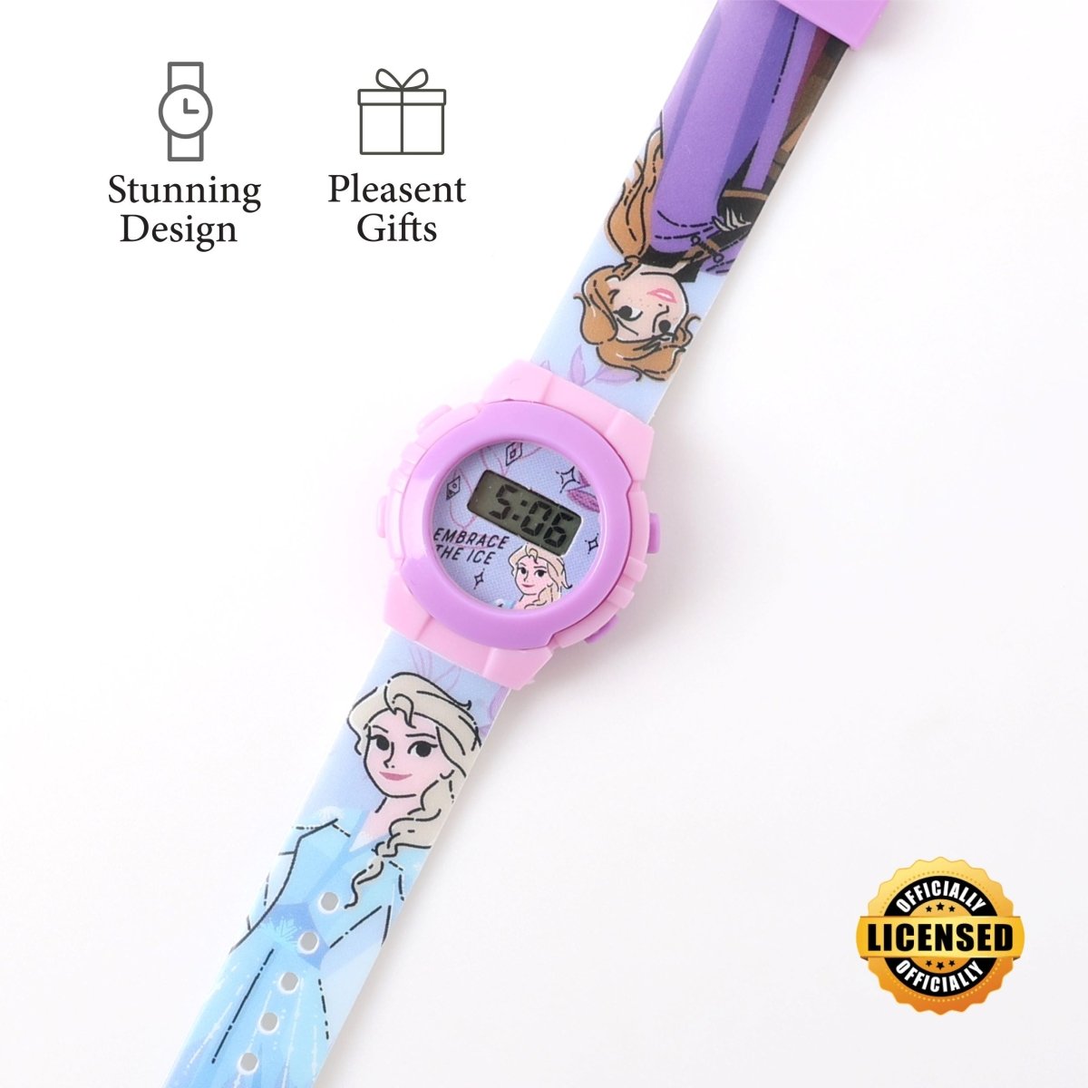 Disney Frozen Basic Digital Watches- Blue - TRHA21114
