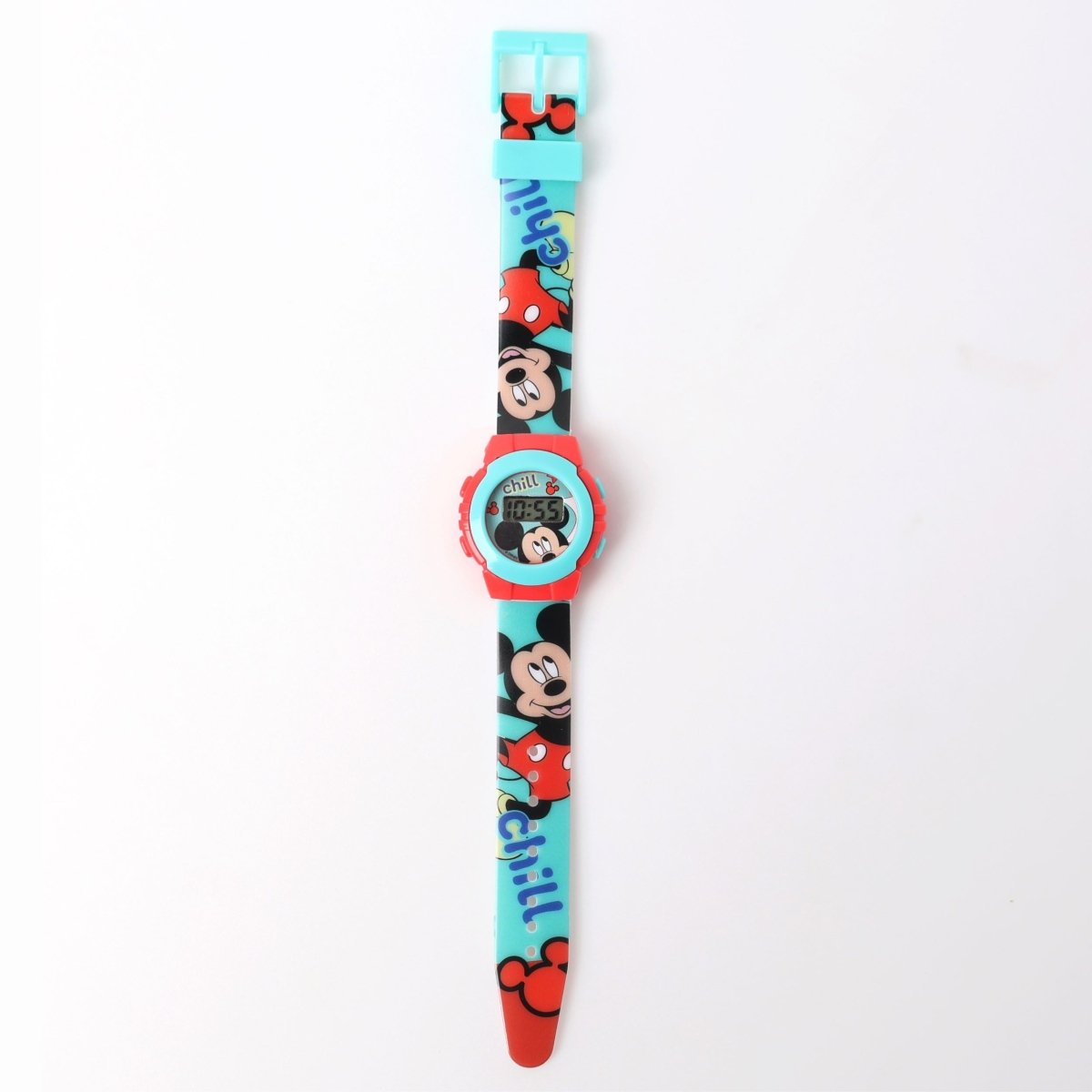 Disney Mickey Basic Digital Watches- Blue - TRHA21116