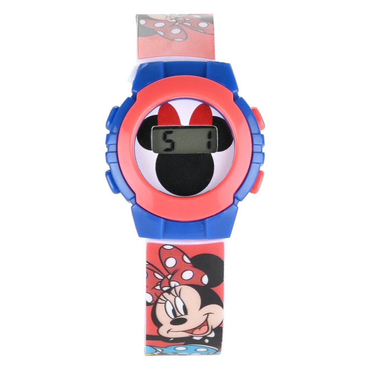 Disney Minnie Basic Digital Watches- Red - TRHA21115