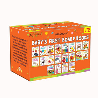 Dreamland Publications Baby's First Board Books (A Pack of 20 Books) - 9789394767645