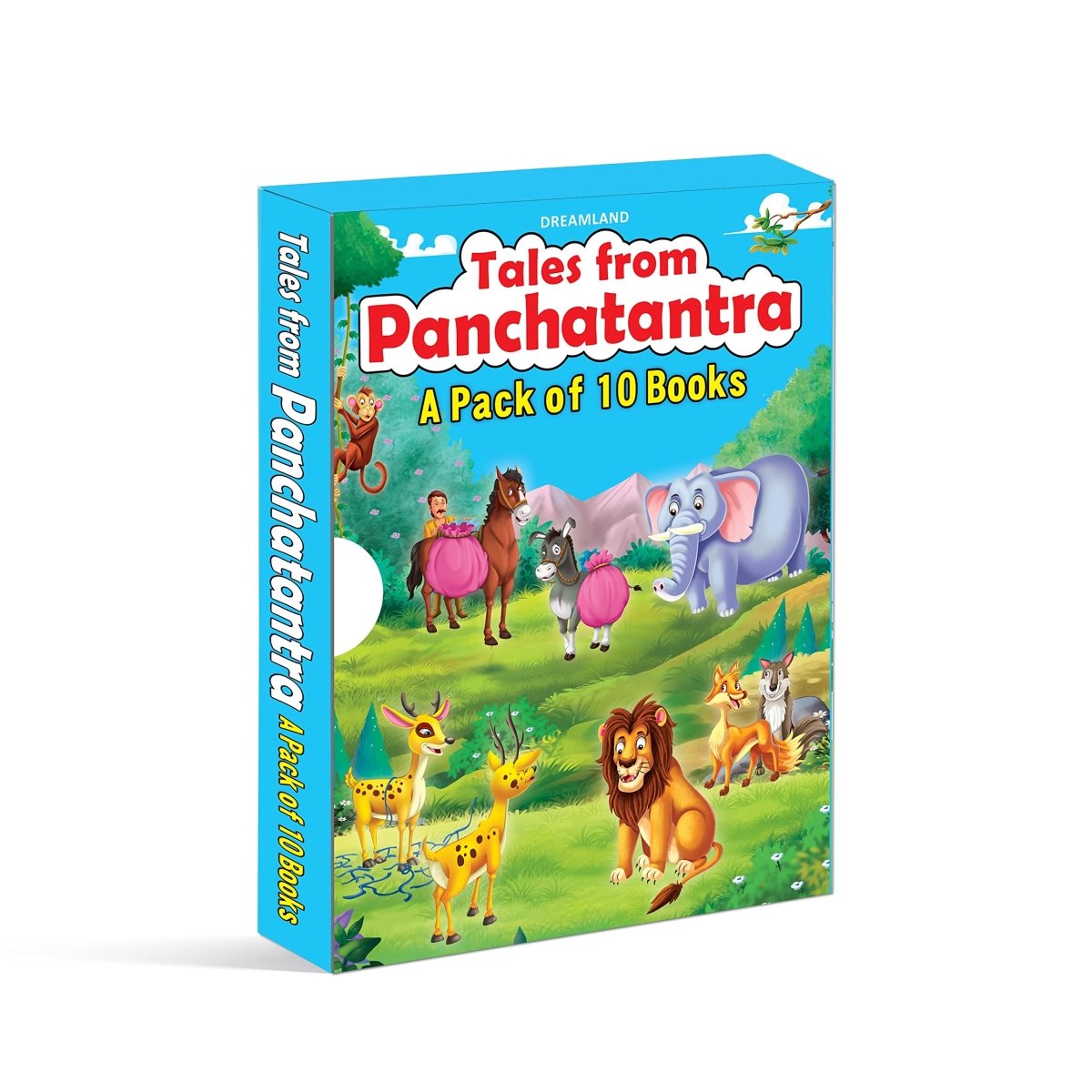 Dreamland Publications Dreamland Tales From Panchatantra (Pack of 10 Books) - 9789388416344