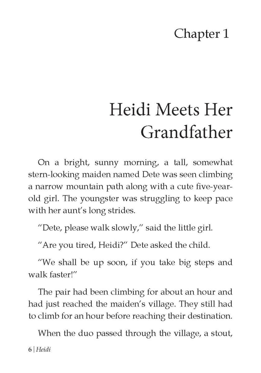 Dreamland Publications Heidi- Illustrated Abridged Classics For Children - 9788119091652