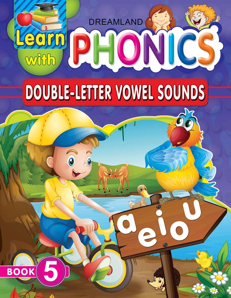 Dreamland Publications Learn With Phonics Book- 5 - 9789350895344