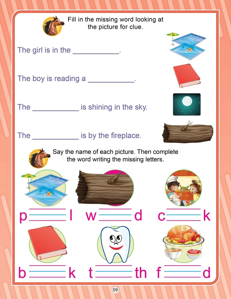 Dreamland Publications Learn With Phonics Book- 5 - 9789350895344