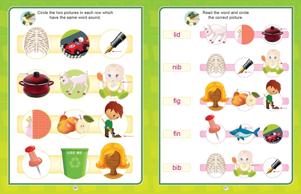 Dreamland Publications Learn With Phonics Book- Pack (5 Titles) - 9789350898024