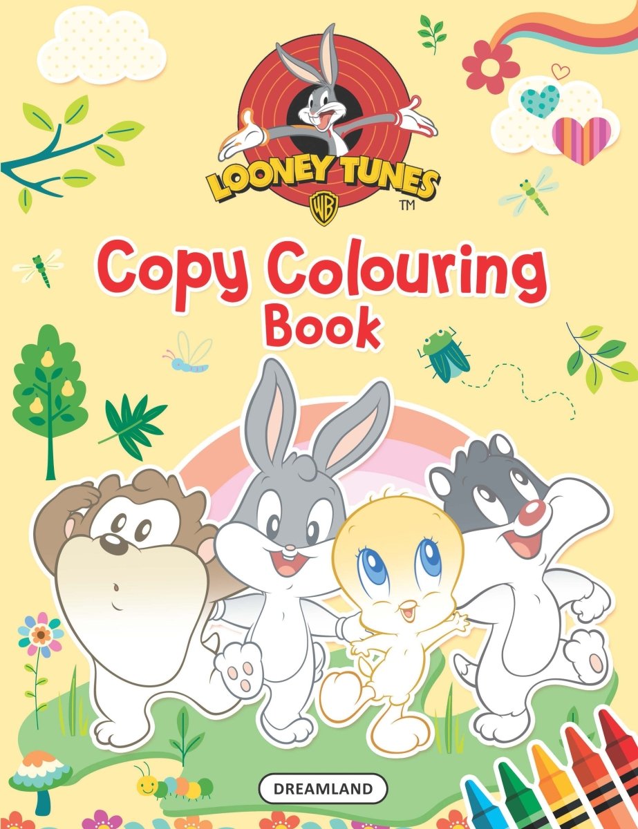 Dreamland Publications Looney Tunes Copy Coloring Book - 9789394767638