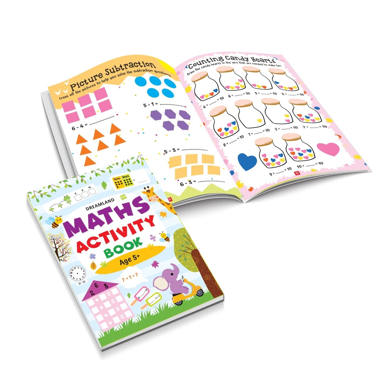 Dreamland Publications Maths Activity Book - 9789395588034