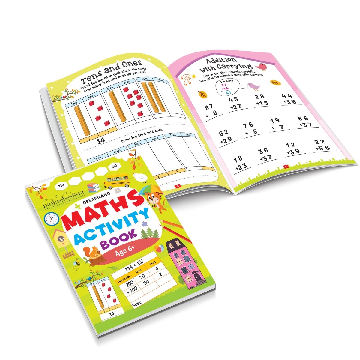 Dreamland Publications Maths Activity Book Age 6+ - 9789395588041