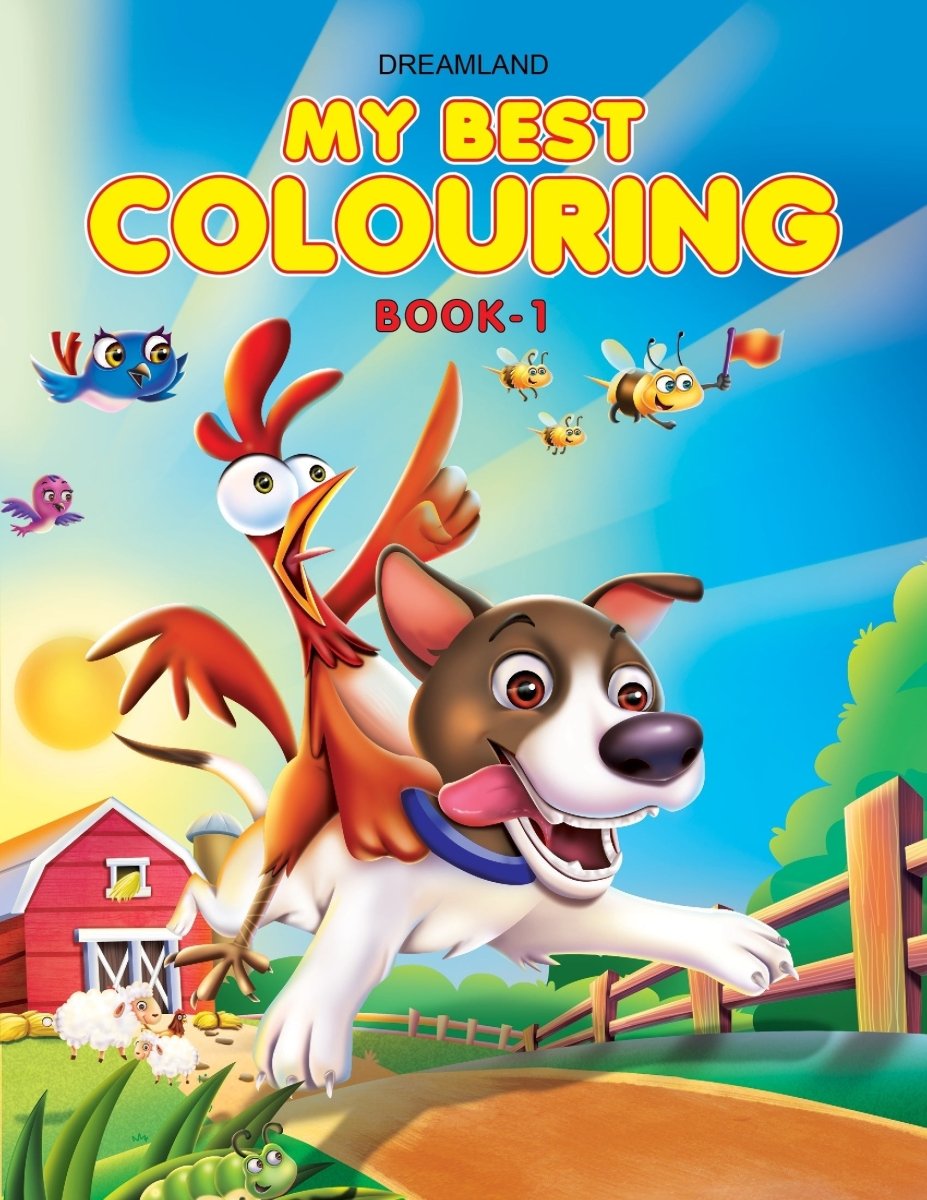 Dreamland Publications My Best Coloring Book- 1 - 9789350893135