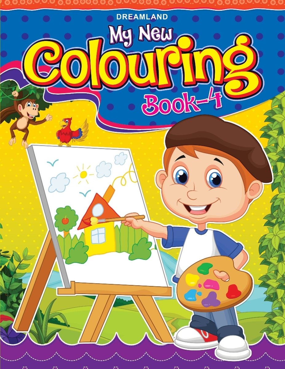 Dreamland Publications My New Colouring Book- 4 - 9788184510041