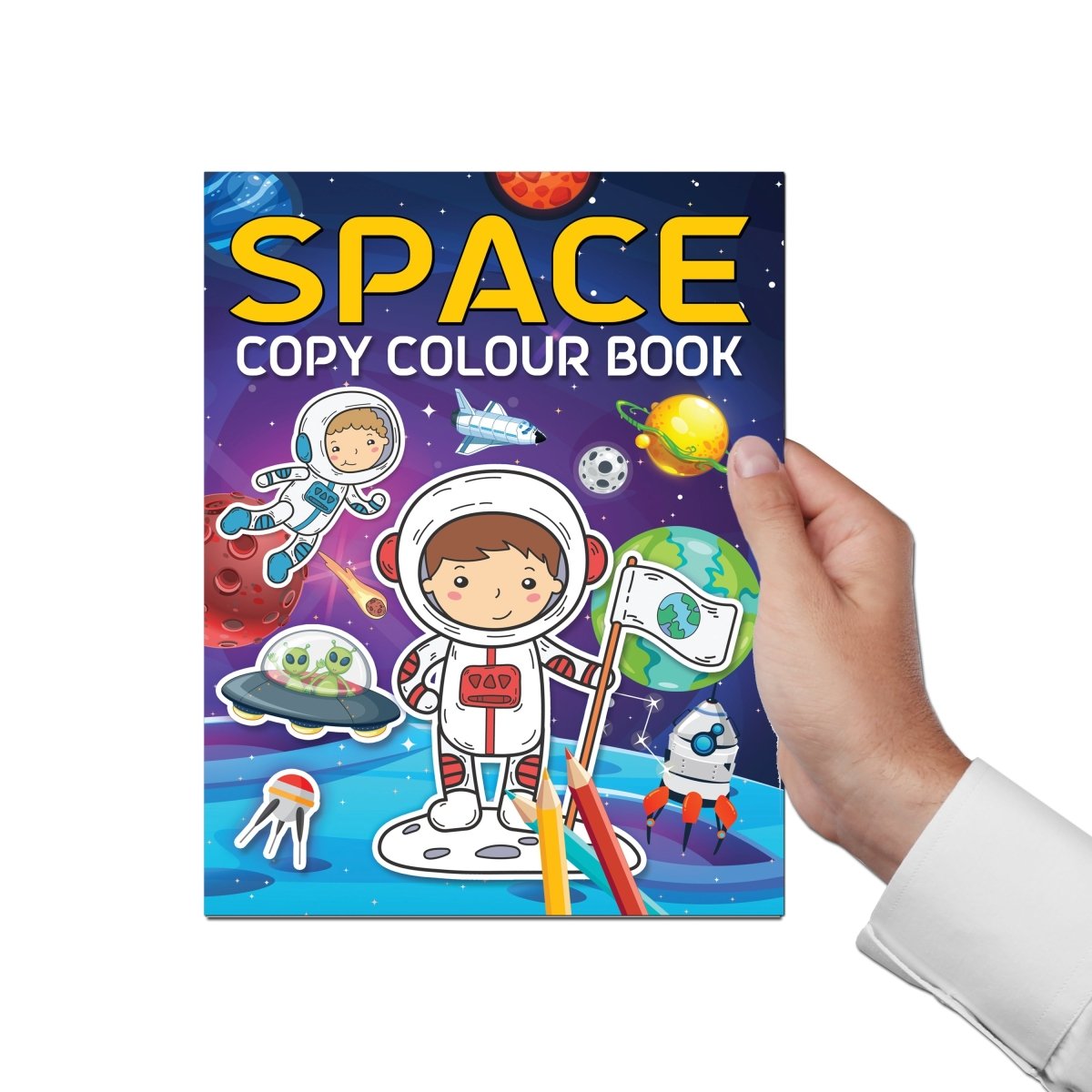 Dreamland Publications Space Copy Colour Book - 9789388371964