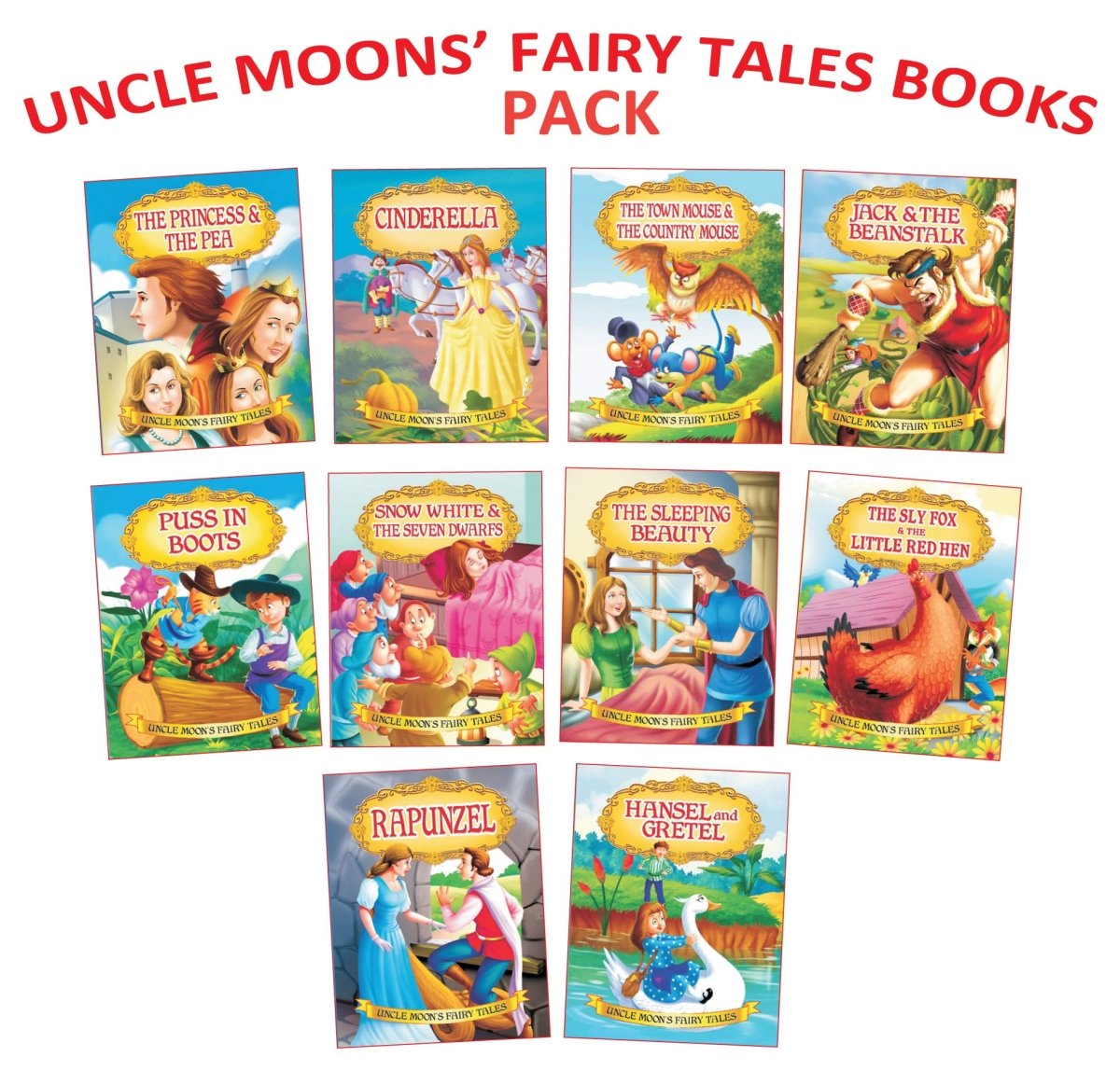 Dreamland Publications Uncle Moon- Pack (10 New Titles) - 9788184515947