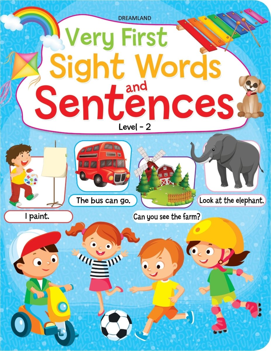 Dreamland Publications Very First Sight Words Sentences Level 2 - 9789388371308