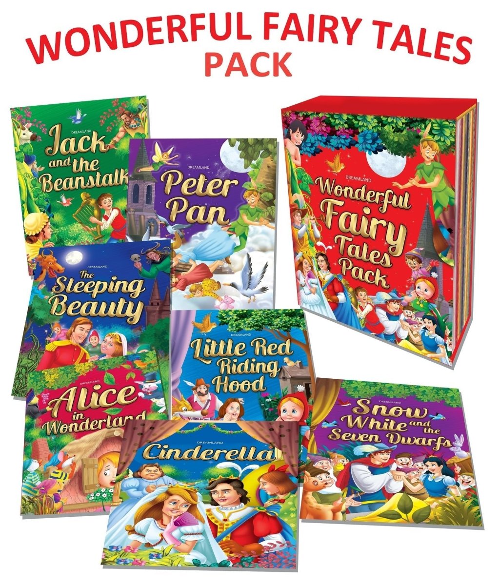 Dreamland Publications Wonderful Fairy Tales Pack (A Set of 10 Titles) - 9789386671080