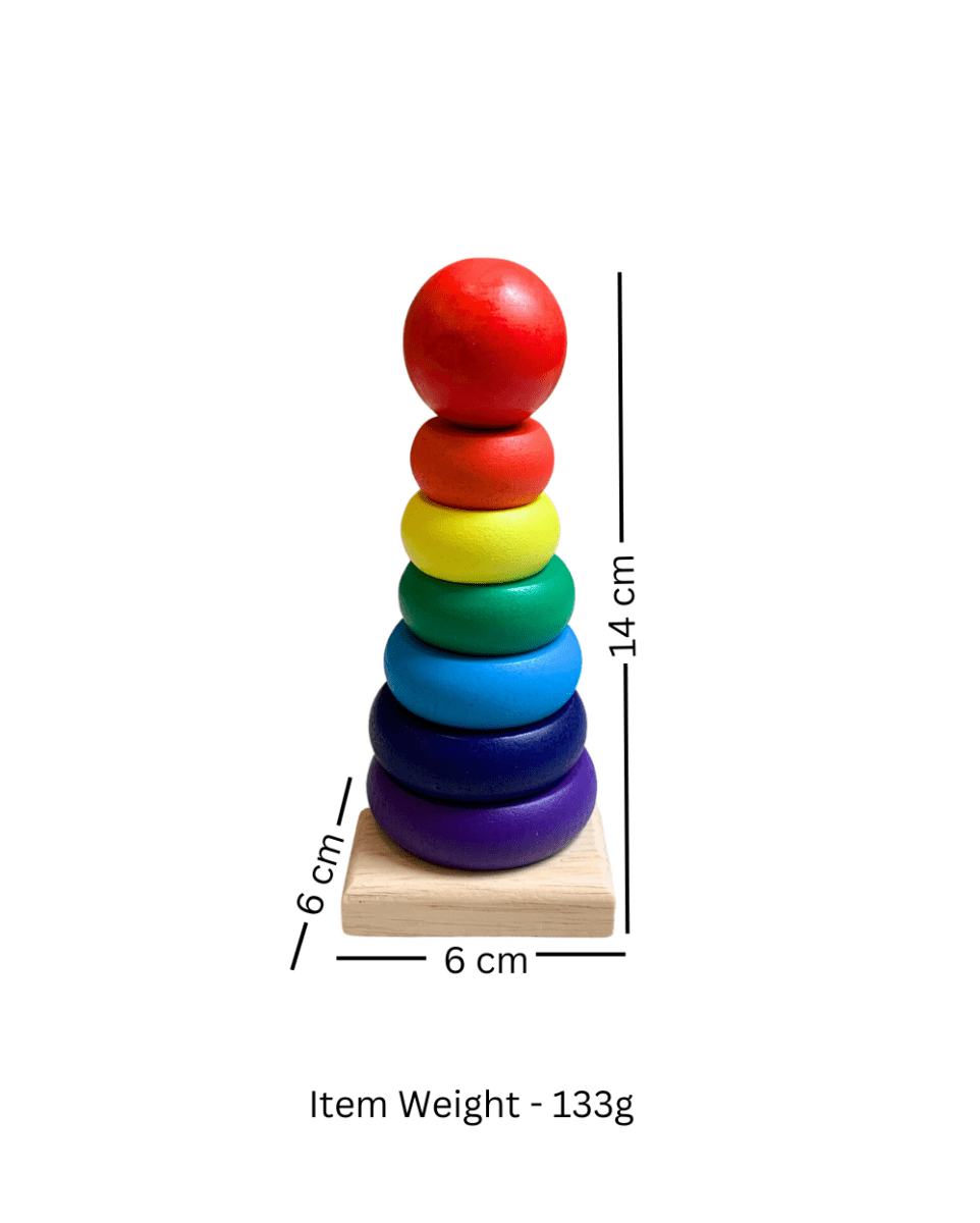 Earthytweens Playful Rainbow Tower