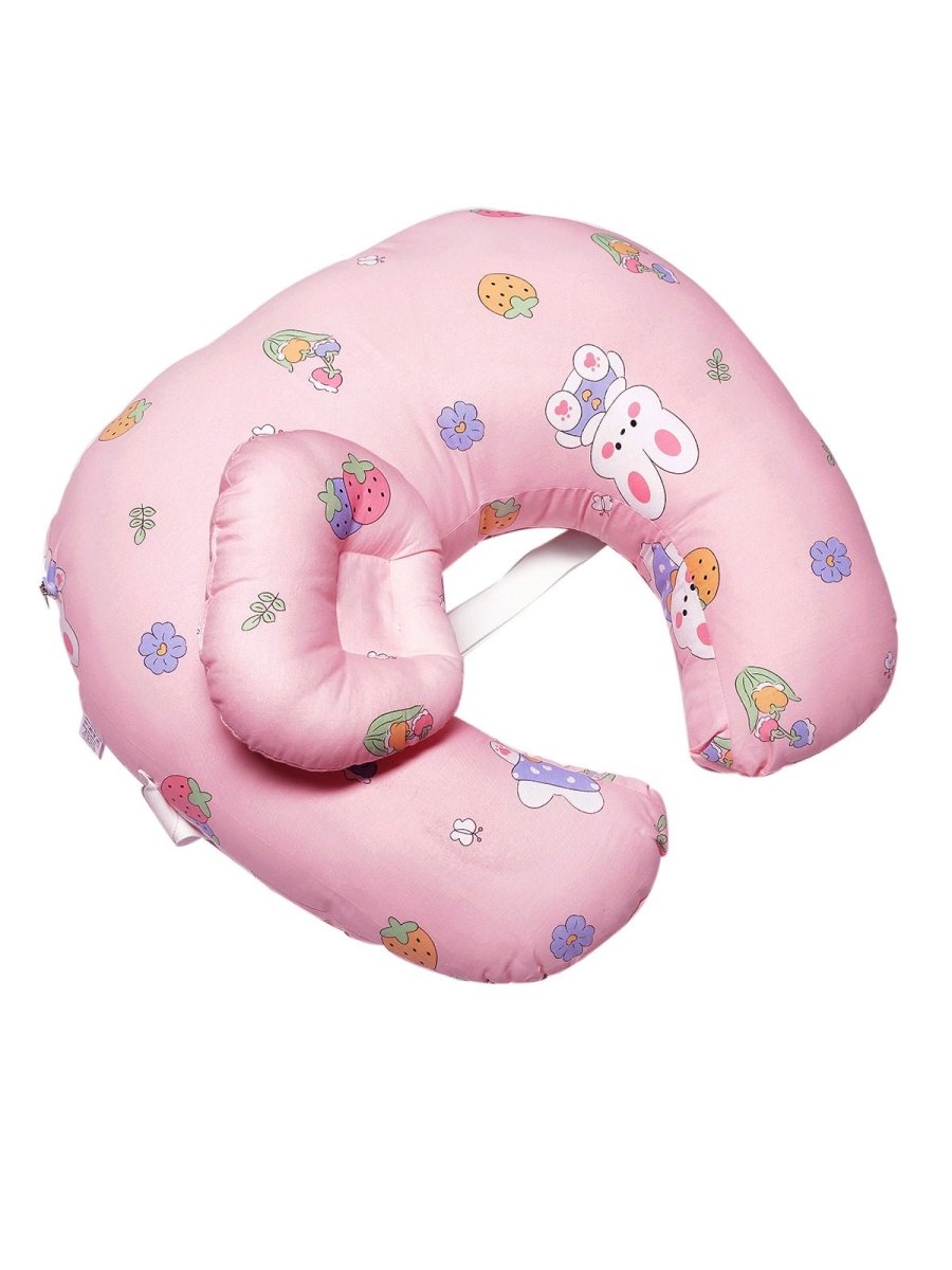 Extra Large Nursing Pillow - My Little Bunny: Pink - EXLNP-CB-MLBPK