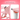 Happy Bear Table and Folding Chair Set for 2 to 5 years kids - HBM_table&fc_pnk
