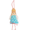Happy Threads Handcrafted Amigurumi Christmas Tree Ornament- Angle Doll - CHAH0912