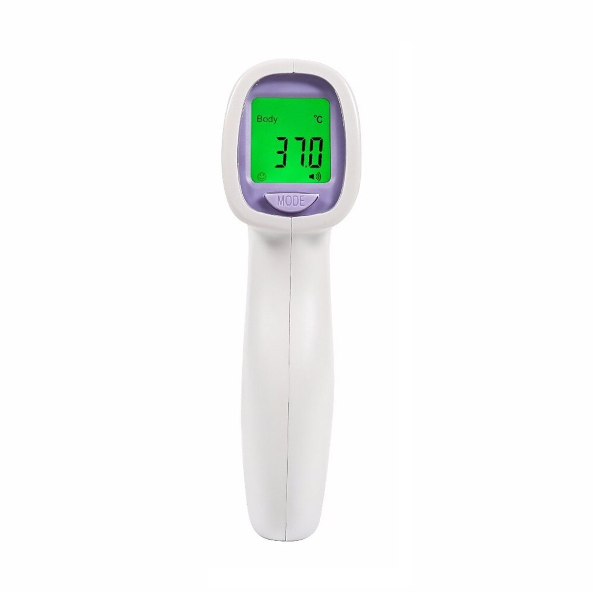 HeTaiDa Non Contact Infrared Thermometer - White - HTD8813C
