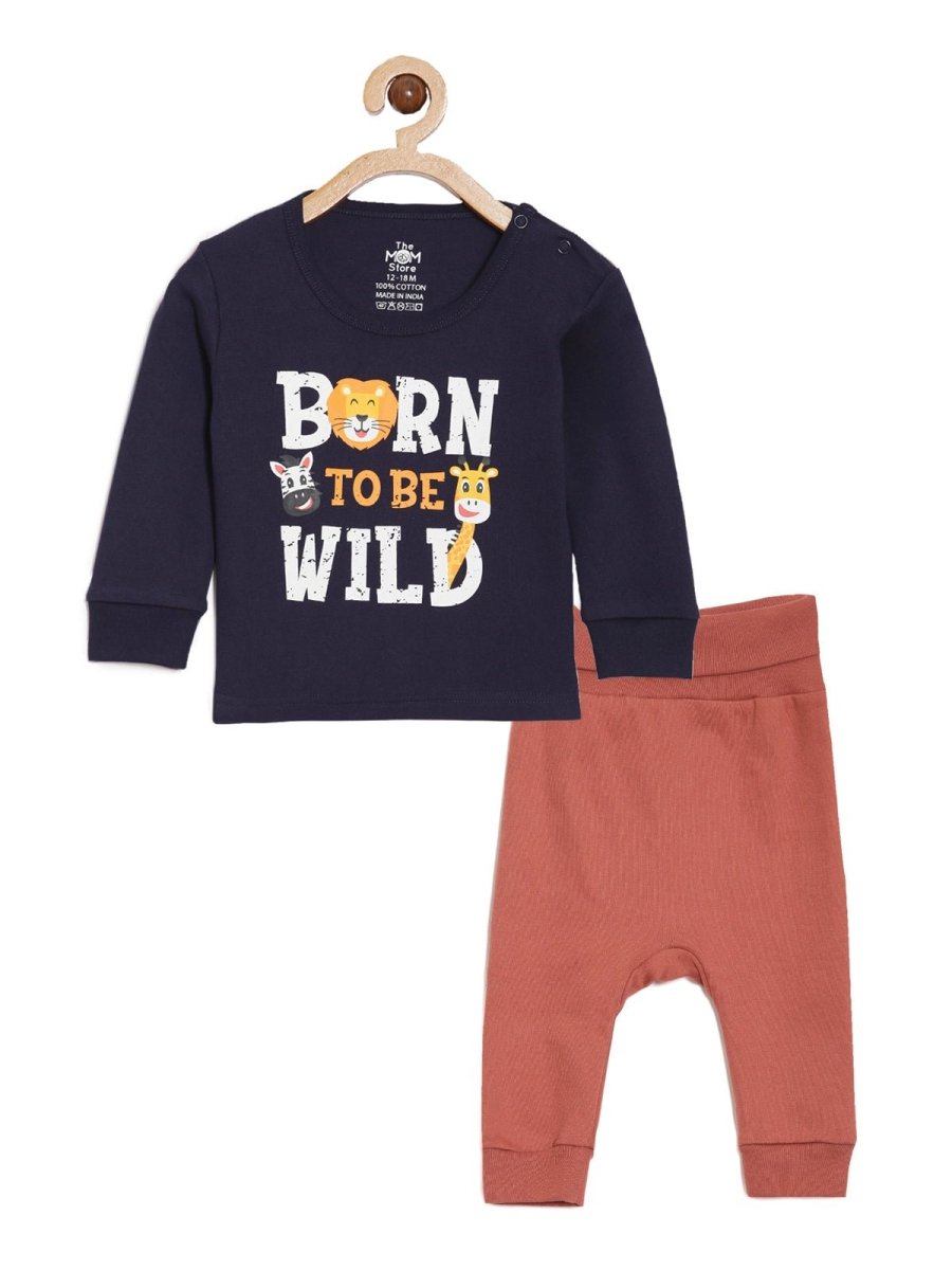 Infant Set Combo of 2- Born To Be Wild & Little Explorer - IPS2-ET-BWLE-0-3