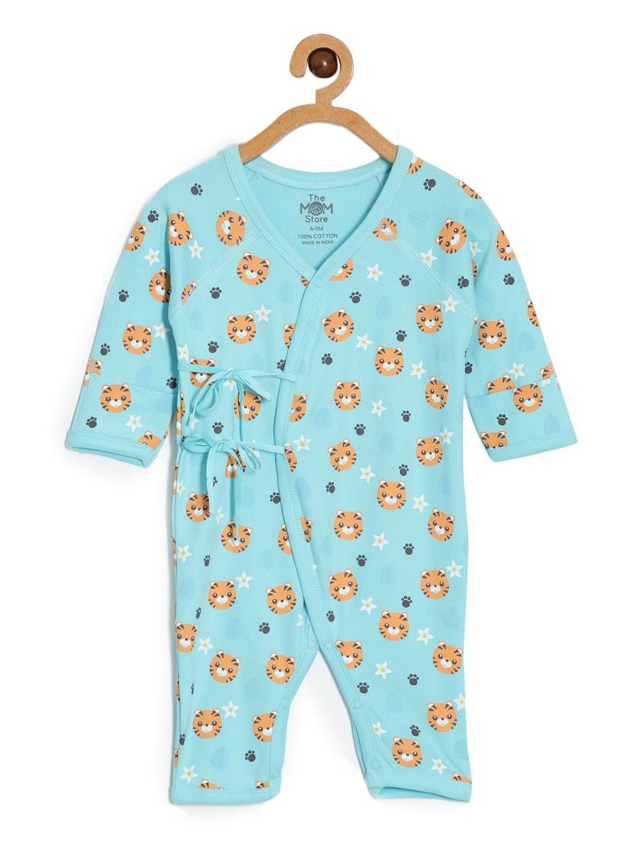 Jabla Infant Romper Combo Of 3 :Feline Fighters-Staying Pawsitive-Get On My Level - ROM3-SS-FSPGL-PM