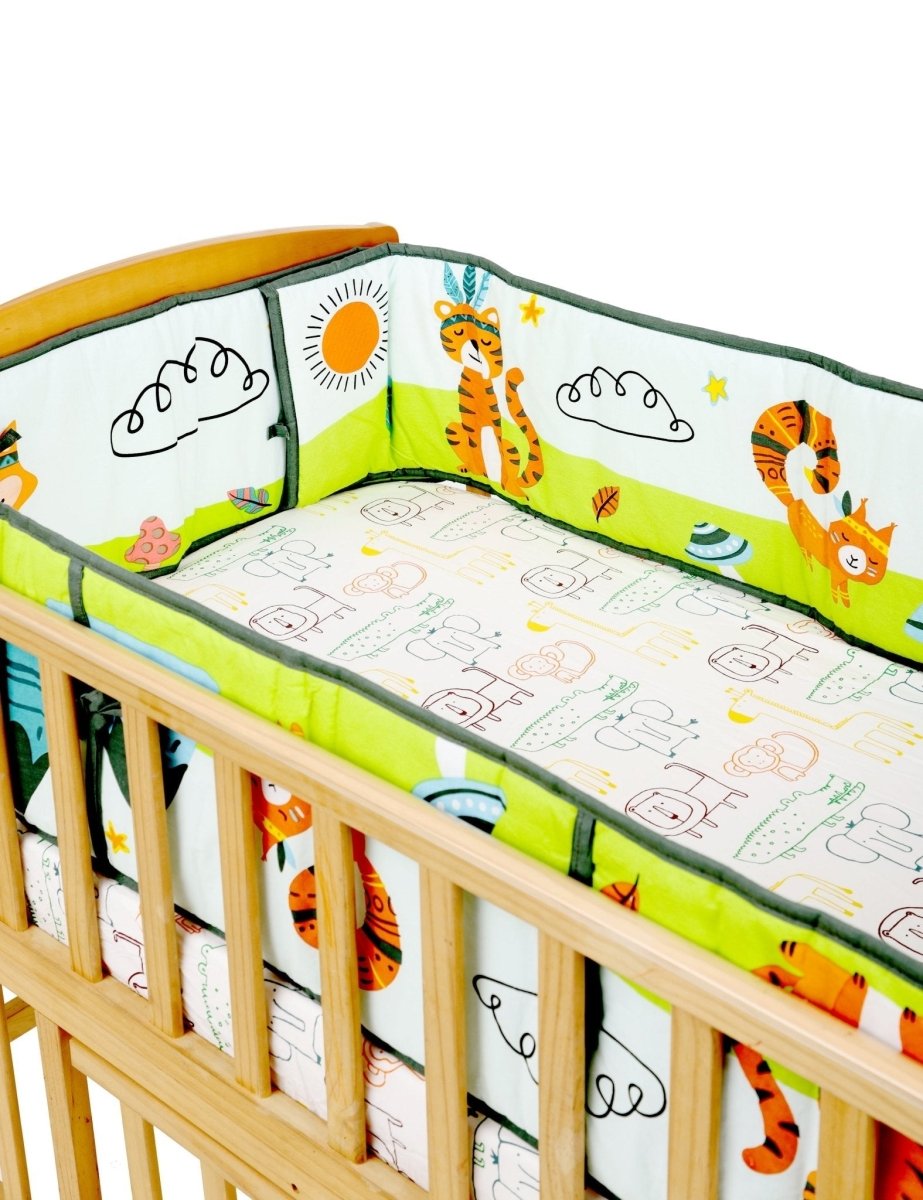 Jungle Tribe - Baby Crib Sheet - CRB-JGTB