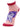 Kids Ankle Length Socks: Magic Bubble-Pink - SOC-MBPK-6-12