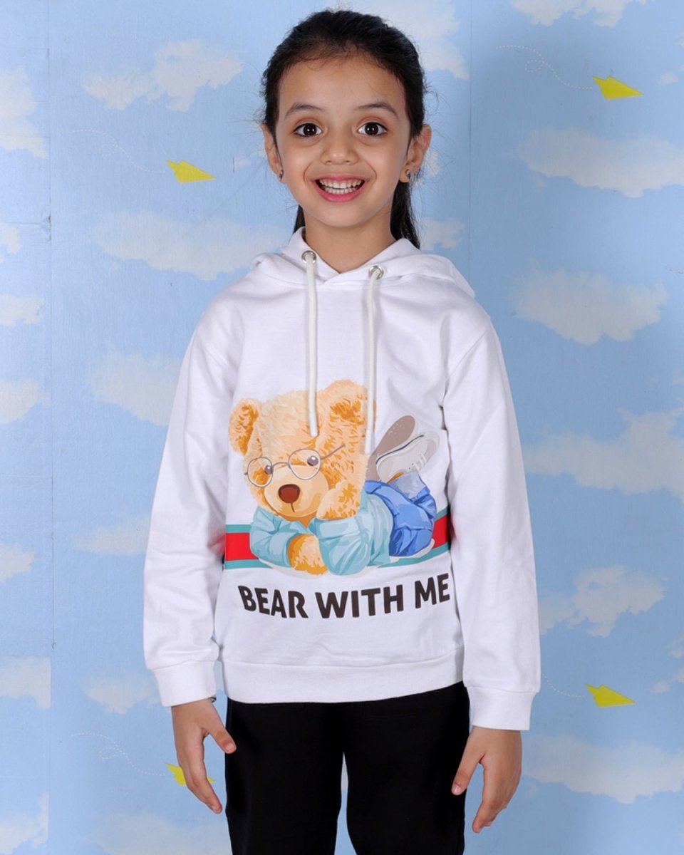 Kids Hooded Sweatshirt Combo of 2- Bear With Me & Holly Jolly - KS2-AN-BWMHJ-0-6