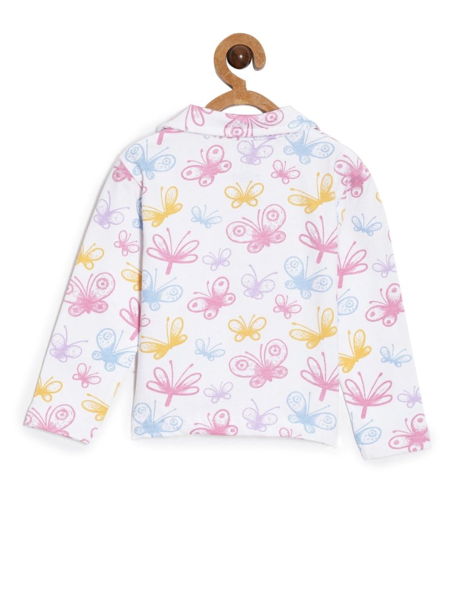 Kids Pajama Set Combo of 2-Cutey Bunny & Spring Wings - PYJ2-CBSPW-0-6