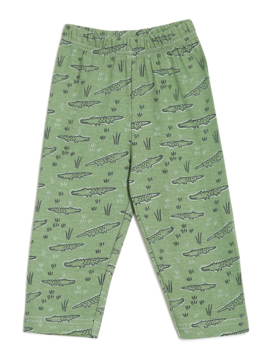 Kids Pajama Set Combo of 2-Tiger Tales & The Alligator - PYJ2-MP-TGTAL-0-6