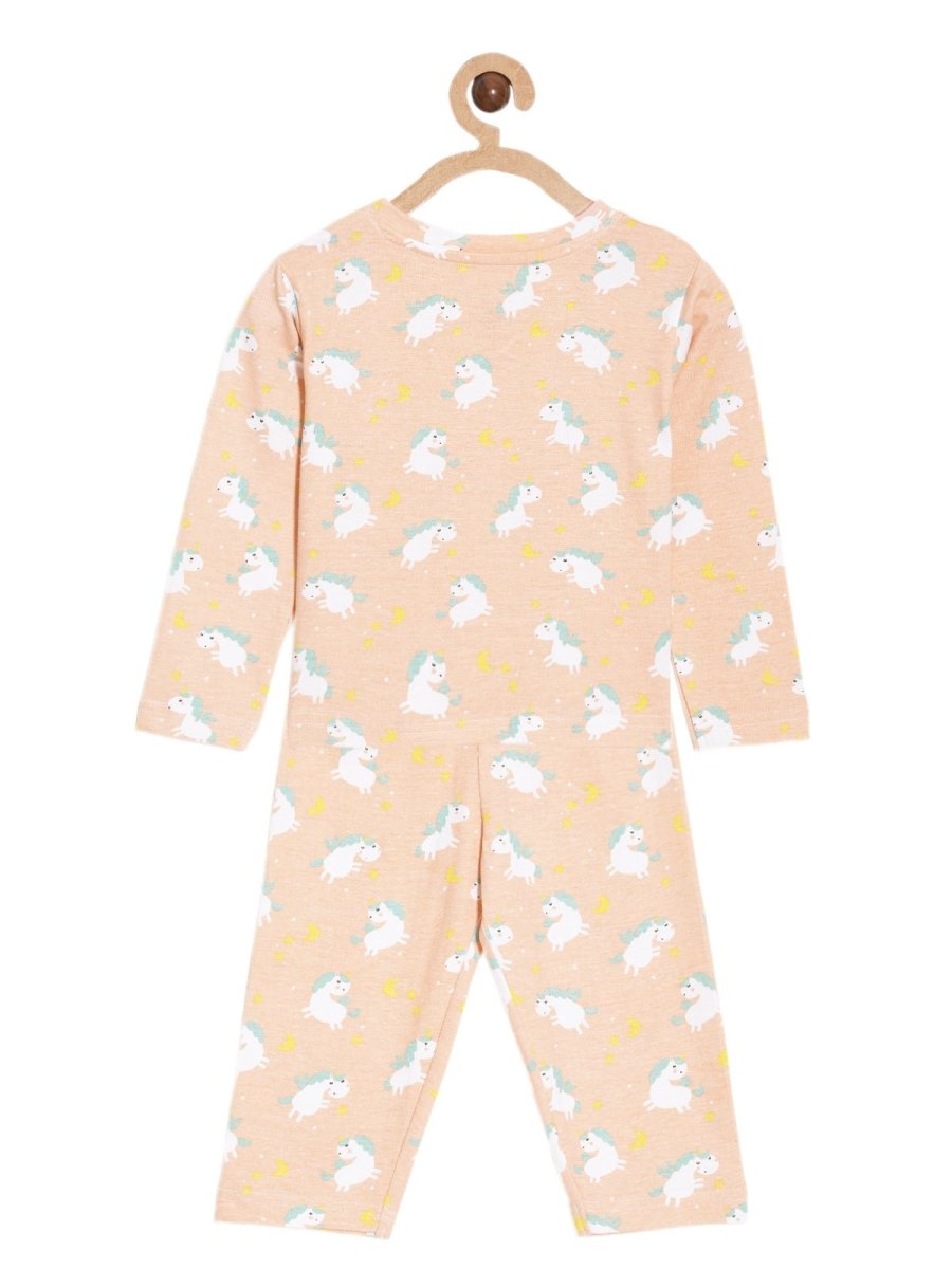 Kids Pajama Set Combo of 3-Dreamy Unicorn, Sweet Dreams & On Clound Mine - PYJ3-MP-DSOM-0-6