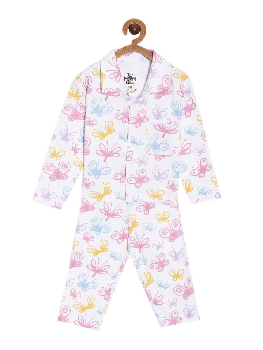 Kids Pajama Set Combo of 3-Spring Wings, Sunshine & Rainbow & Cutey Bunny - PYJ3-MP-SWSC-0-6