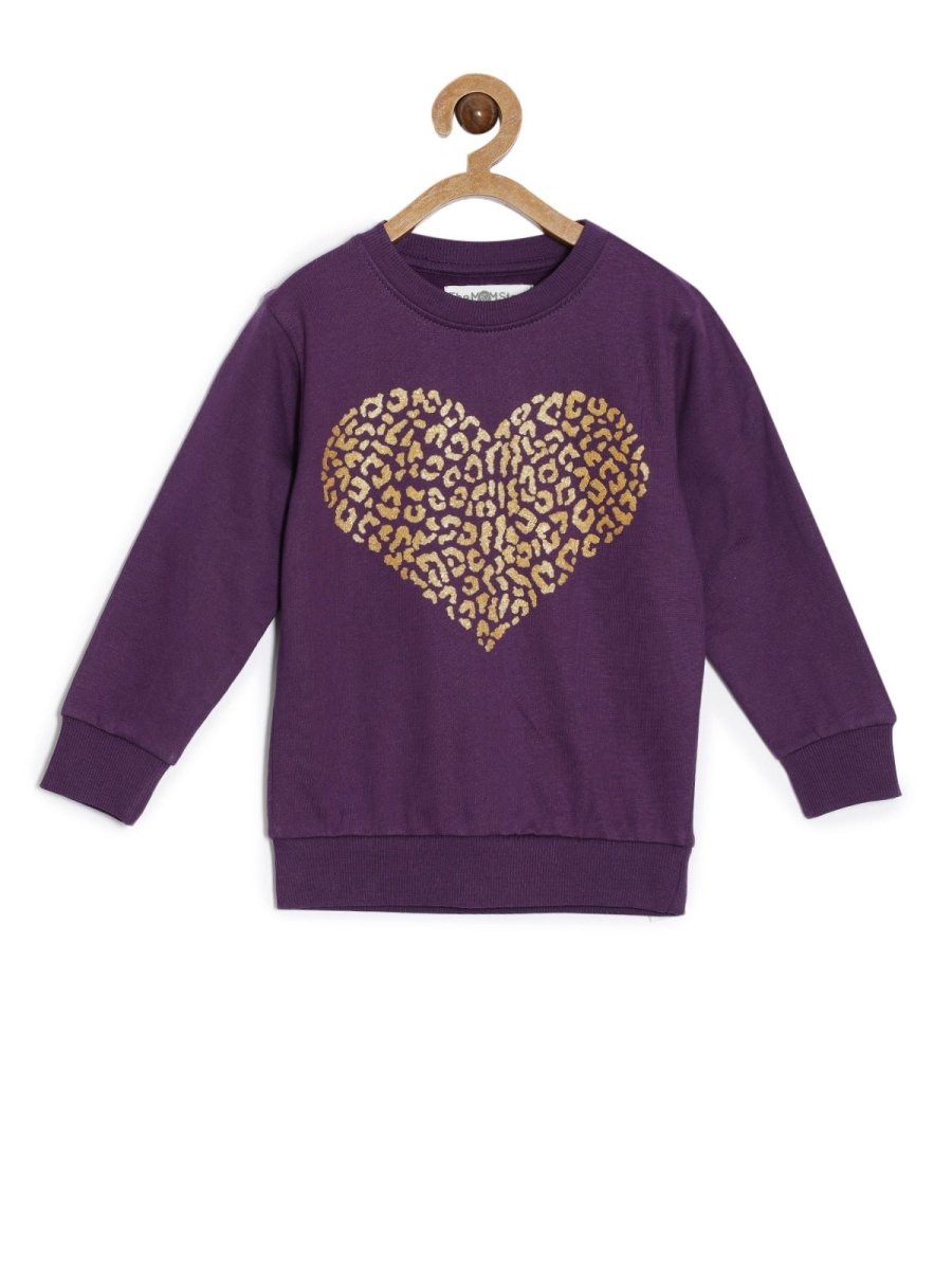 Kids Sweatshirt Combo of 3-Heart Of Gold-Warm Socks And Hot Cocoa-Flutter Your Wings - KWW3-AN-HWSF-0-6