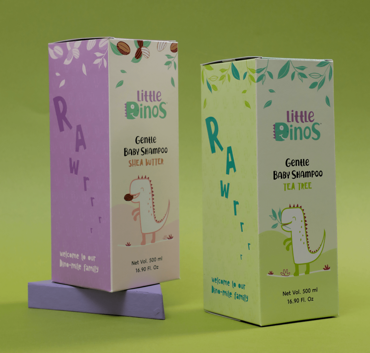 Little Dinos Baby Shampoo Tea Tree 500 ml - LD BS TT 01