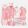 Little Surprise Box 22Pcs Hunny Bunny NewBorn Baby Girl/Boy Gift Hamper Box All Season(0-6Months) - LSB-BS22-Pinkhunybuny