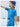Little Surprise Box 3d Tail Blue Shark Swimwear for Toddlers & Kids with UPF 50+ - LSB-SW-KK3DTAILSHARK110