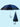 Little Surprise Box Checks Large Canopy Size Umbrella for Adults - LSB - UM - NAVY - CHECKS